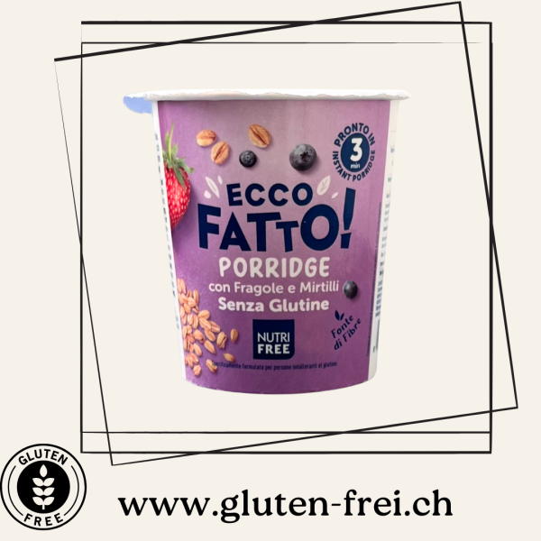 Porridge Ecco Fatto Nurti Free